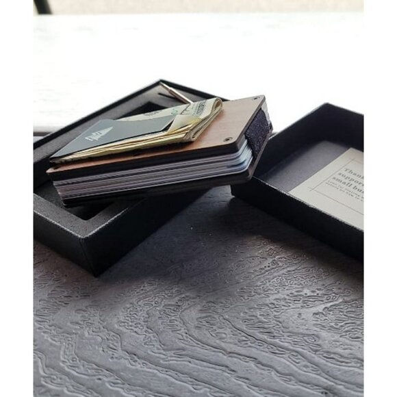 Minimalist Wallet for Men - Slim RFID Wallet, Scratch Resistant - Picture 4 of 4